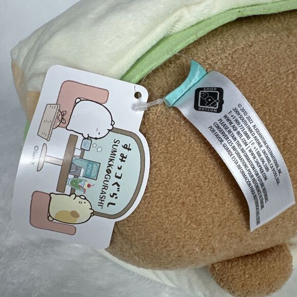 Sumikko Gurashi Tonkatsu Sandwich Plush Stuffed Toy San-X 12" NEW NWT Pork - Picture 9 of 9